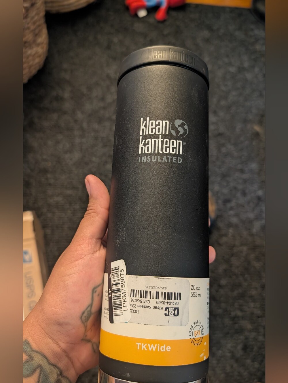 Klean Kanteen Insulated TKWide Travel Tumbler - Black
20 oz
New with Tag